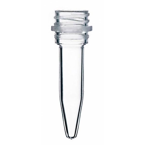Scientific Specialties Micro-Tubes w/ Screw Caps, 0.5ml, Conical, 500/PK 144517 - main